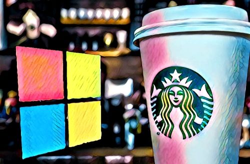 Microsoft and Starbucks